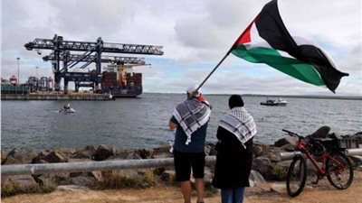 اعتقال متظاهرين مؤيدين للفلسطينيين في ميناء أسترالي.. ما القصة؟