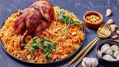 طريقة عمل الكبسة الشهية: لذة الكبسة بالفراخ واللحمة