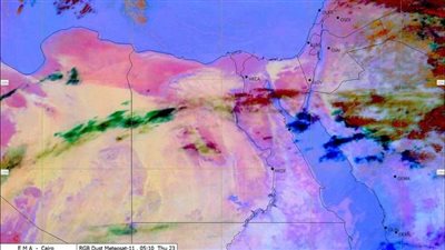 تشهد حالة الطقس اليوم إستقرار علي جميع أنحاء البلاد 