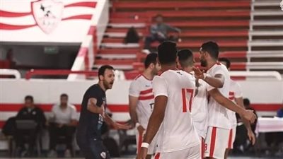 طائرة الزمالك يفوز على الصيد بنتيجة 3-1 في الدوري