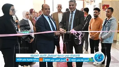 افتتاح المعرض الخيري السنوي بكلية الخدمة الاجتماعية جامعة الفيوم