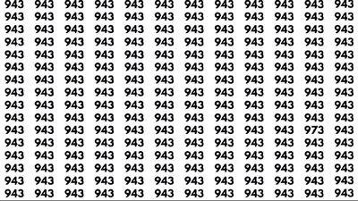 لغز جديد لأقوياء الملاحظة.. هل يمكنك العثور على الرقم المختلف في الصورة خلال 9 ثوان فقط؟