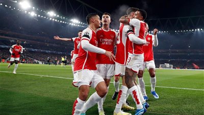 آرسنال يمطر شباك لانس بسداسية ويتأهل لدور الـ16 بدوري أبطال أوروبا