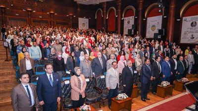 حملة السيسي تشارك فى مؤتمر حاشد لتنسيقية شباب الأحزاب بجامعة طنطا (صور)