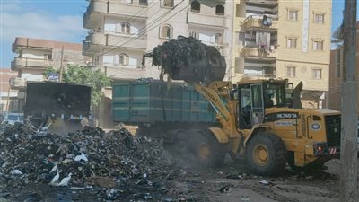 حملة نظافة مكبرة ترفع 1000 طن قمامة من شوارع الدقهلية 