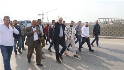 محافظ الجيزة يتفقد التطوير ورفع الكفاءة للمناطق المحيطة بالمتحف المصري الكبير
