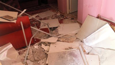 التحقيقات في إصابة سيدة إثر انهيار سقف عقار من 6 طوابق بالسيدة زينب 