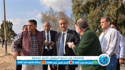 محافظ الإسماعيلية يتفقد عددًا من مشروعات الطرق بالتل الكبير