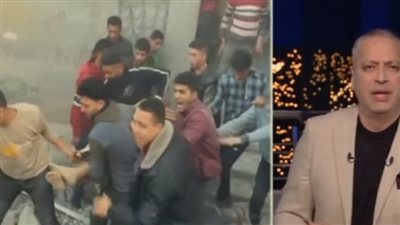  تامر أمين ينفعل علي الهواء بسبب ما يحدث في فلسطين (فيديو)