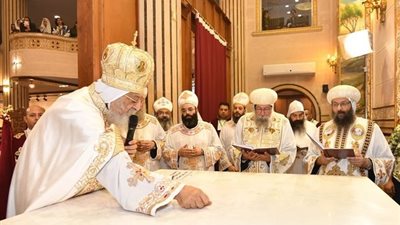  البابا تواضروس يدشن كنيسة 