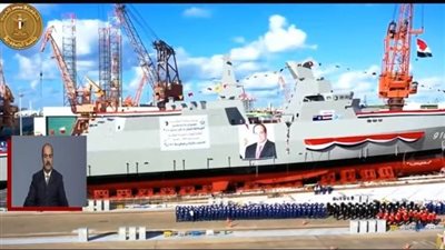 نصر سالم: استعراض الفرقاطة الجبار رسالة ردع وطمأنة للمصريين (فيديو)