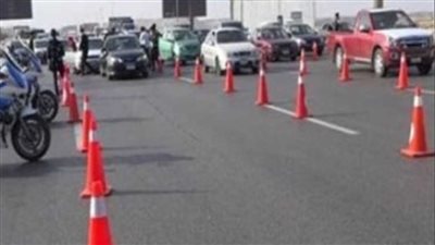 تحويلات مرورية لتنفيذ الأعمال الخاصة بتوسعة كوبري 8 أعلى تقاطع الطريق الدائري بالجيزة