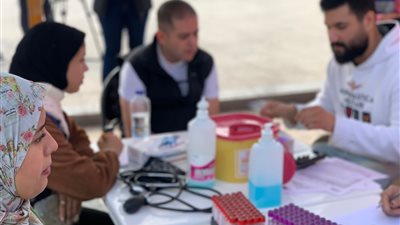 انطلاق فاعليات حملة التحالف الوطني للتبرع بالدم لأهالي غزة ببورسعيد