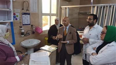 وكيل صحة الشرقية يتابع رفع درجة الاستعداد القصوى بمستشفى ههيا 