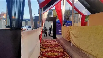 لجان الانتخابات الرئاسية تستعد لاستقبال الناخبين بالقليوبية - صور