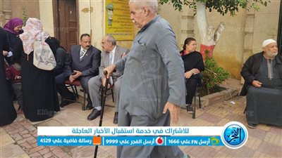 كبار السن يتصدرون المشهد الانتخابي في لجان شبرا مصر (صور)