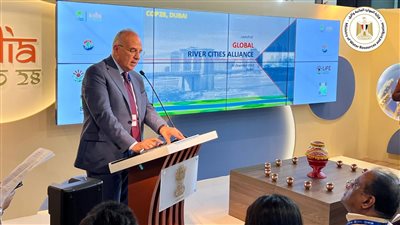 وزير الري: مصر من أكثر دول العالم جفافًا وتقع معظم مدنها حول وادي النيل الضيق