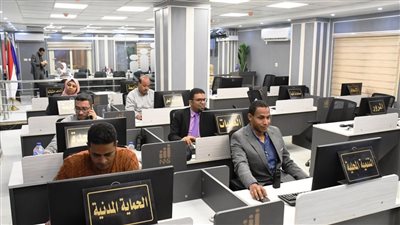 انتظام سير العملية الانتخابية بكافة اللجان بمراكز ومدن أسوان 