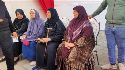 كبار السن يدلون بأصواتهم في الانتخابات الرئاسية بالقليوبية - صور 