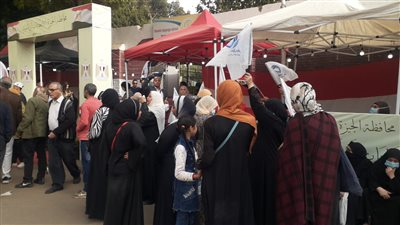 شاهد.. مزامير وأناشيد وطنية تملأ الأجواء في العجوزة خلال الانتخابات الرئاسية 2024