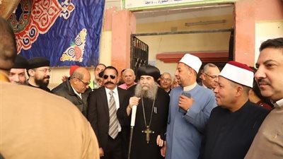 أسقف أسيوط يشارك في الانتخابات الرئاسية 2024
