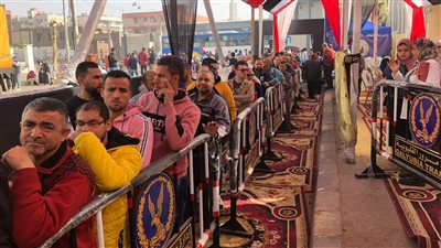 الطوابير.. الراعي الرسمي للانتخابات الرئاسية 2024 (صور)