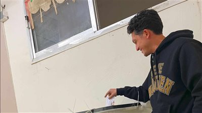 الانتخابات الرئاسية 2024.. أمير هشام يدلي بصوته 