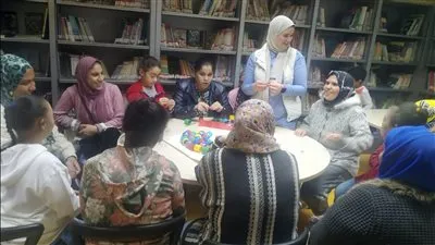 ورش متنوعة لأطفال دور الأيتام وذوي الإعاقة ضمن جولات أتوبيس الفن الجميل