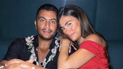 بهذه الطريقة.. هاجر أحمد تحتفل بعيد ميلاد زوجها