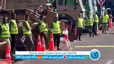 اصطفاف السيارات والمعدات استعدادا لمواجهة السيول والأزمات في سفاجا (فيديو وصور)