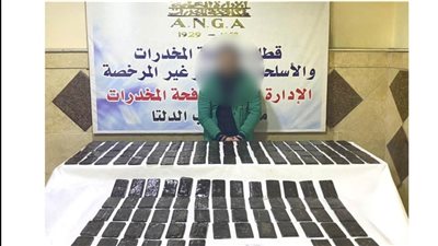 بقيمة مليون جنيه.. ضبط أحد العناصر الإجرامية بكفر الشيخ لحيازته كمية من مخدر الحشيش 