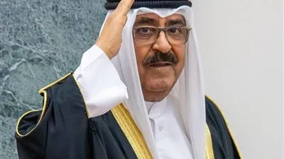 فرقة المسرح العربي الكويتية تهنئ سمو الشيخ مشعل الصباح بمسند إمارة الكويت