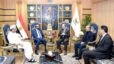 تفاصيل زيارة الملحقية الثقافية العمانية لجامعة المنصورة