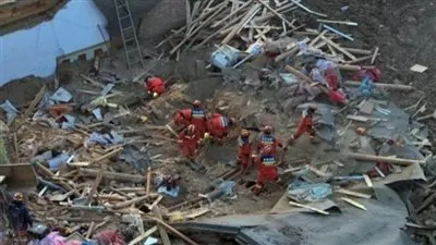 ارتفاع حصيلة ضحايا زلزال الصين المدمر لـ144 قتيلًا