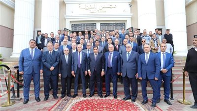 رئيس مجلس الدولة يفتتح المقرر الجديد بالمنوفية