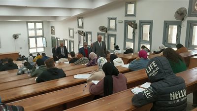 انتظام امتحانات الفصل الدراسي الأول بجامعة بنها الأهلية