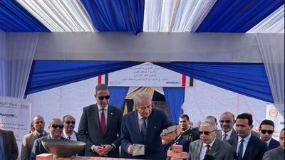 باستثمارات تتخطى 1.5 مليار.. وزير التموين يضع حجر أساس ثالث مخزن استراتيجي بالفيوم
