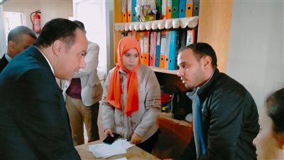 وكيل صحة سوهاج يتفقد سير العمل بديوان عام المديرية