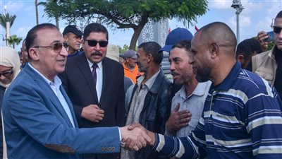 محافظ الإسكندرية يفتتح أعمال تطوير 