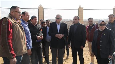 محافظ الجيزة يتابع أعمال التطوير الجارية بمحيط المنطقة الأثرية والمتحف المصري الكبير