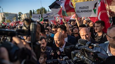 نجل أردوغان: لا يمكنننا التزام الصمت إزاء ما يتعرض له قطاع غزة