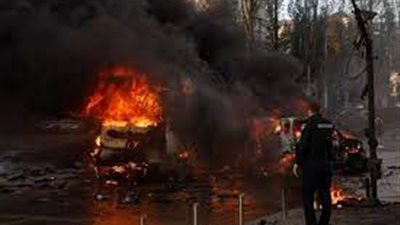 روسيا تواصل هجماتها الصاروخية علي أوكرانيا.. والجيش يندد!