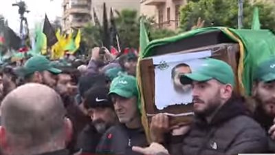 مشاهد من جنازة صالح العاروري في بيروت (فيديو)