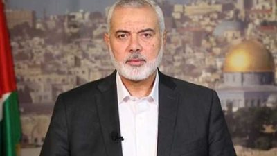 هنية: نثمن دور مصر الرافض لوجود جيش الاحتلال على الحدود بمحور صلاح الدين