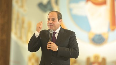 الرئيس السيسي عن البابا تواضروس: له مواقف لا يصنعها إلا رجال مخلصون
