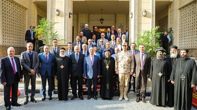 ايبارشية الإسكندرية تستقبل المهنئين بعيد الميلاد المجيد 