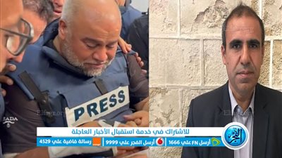 نائب نقيب الصحفيين الفلسطيني يعلق على استهداف نجل وائل الدحدوح: 