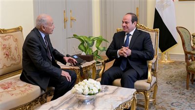 عاجل| الرئيس السيسي يستقبل أمين عام جامعة الدول العربية