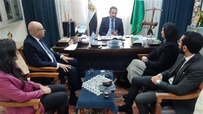 وكيل تعليم الجيزة يلتقي ممثلي الشمول المالي لتفعيل مشروع البنك المدرسي