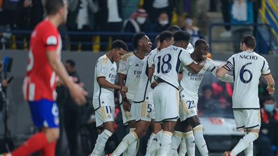 رسميًا.. ريال مدريد يتأهل إلى نهائي كأس السوبر الإسباني بعد الفوز على أتلتيكو مدريد 